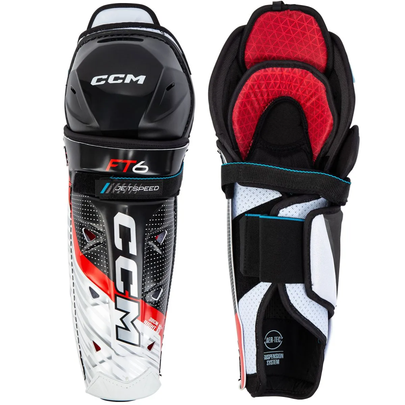 CCM Jetspeed FT6 Junioru Kāju Sargi