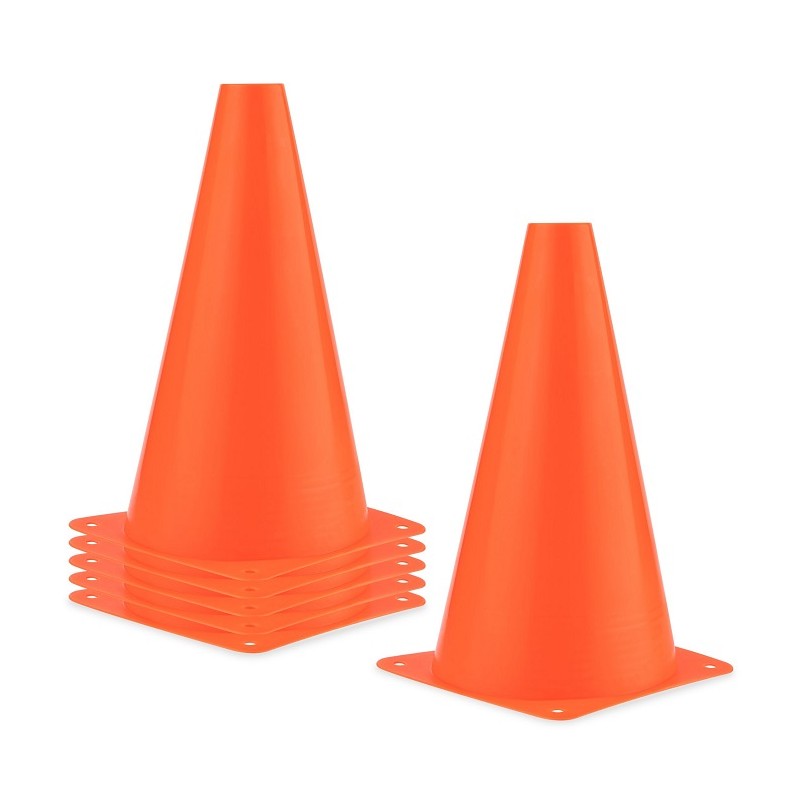 AVENTO Slalom Cones 6 Pack 23cm