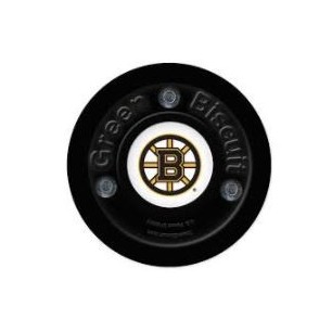 Green Biscuit Boston Bruins Off Ice Шайба