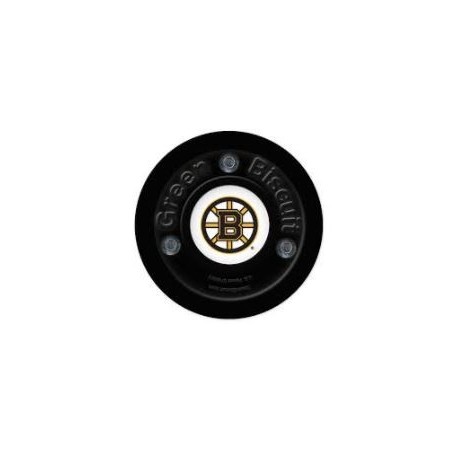 Green Biscuit Boston Bruins Off Ice Шайба