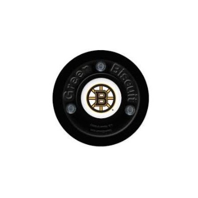 Green Biscuit Boston Bruins Off Ice Шайба