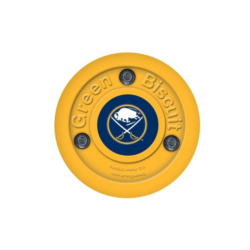 Green Biscuit Buffalo Sabres Off Ice Шайба