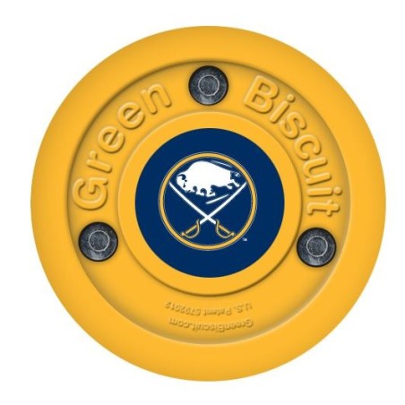 Green Biscuit Buffalo Sabres Off Ice Шайба