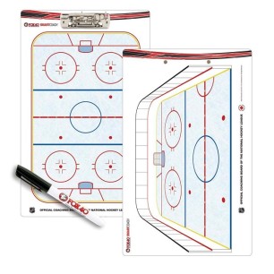 FOX 40 Deluxe Pro Clipboard + Rigid Kit International Hockey Coaching Board Hokeja Taktikas Dēlis