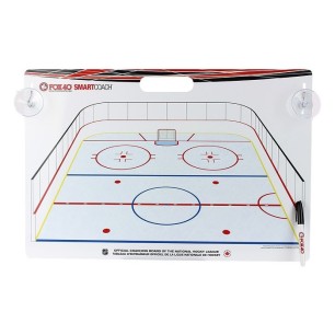 FOX 40 Deluxe Pro Clipboard + Rigid Kit International Hockey Coaching Board Hokeja Taktikas Dēlis