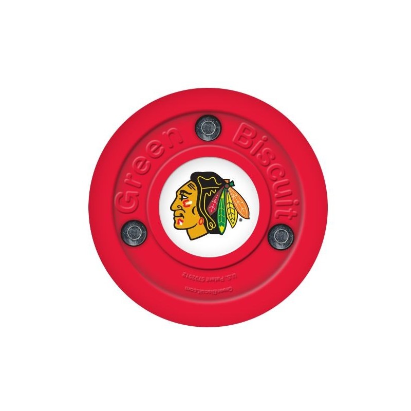 Green Biscuit Chicago Blackhawks Off Ice Шайба