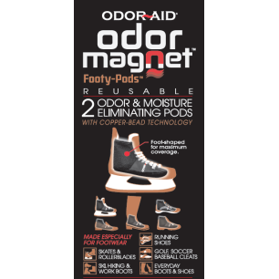 ODOR AID Magnet Footy Pods Smakas un mitruma izolējošie ielikņi