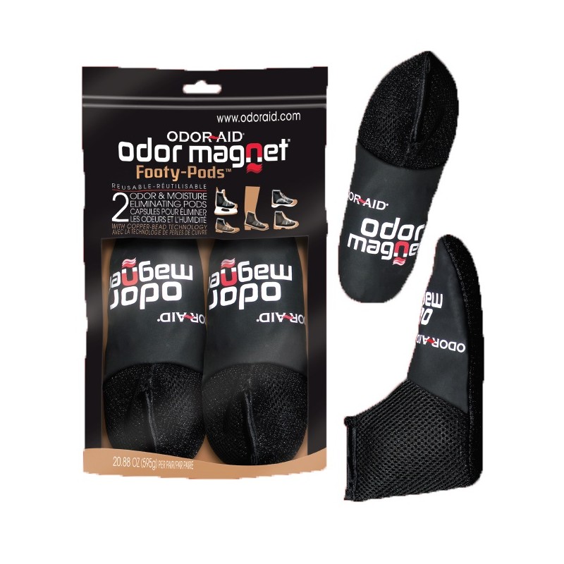 ODOR AID Magnet Footy Pods Smakas un mitruma izolējošie ielikņi