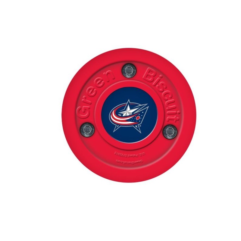 Green Biscuit Columbus Blue Jackets Off Ice Шайба