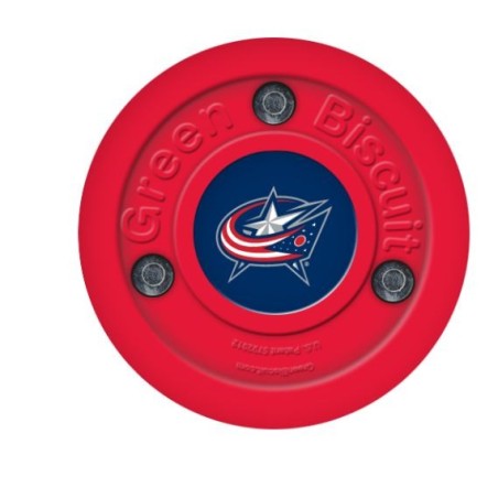 Green Biscuit Columbus Blue Jackets Off Ice Шайба