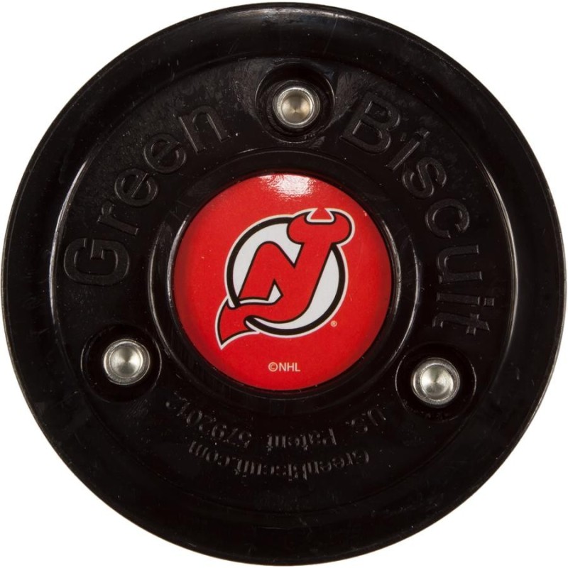 Green Biscuit New Jersey Devils Off Ice Шайба