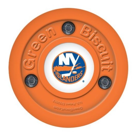 Green Biscuit New York Islanders Off Ice Шайба