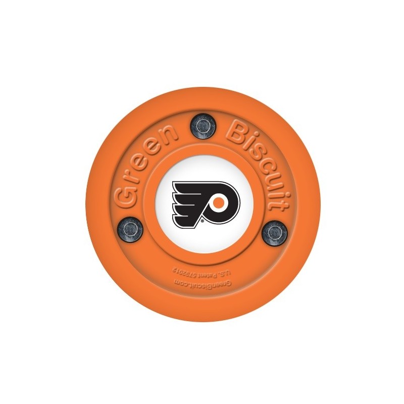 Green Biscuit Philadelphia Flyers Off Ice Шайба