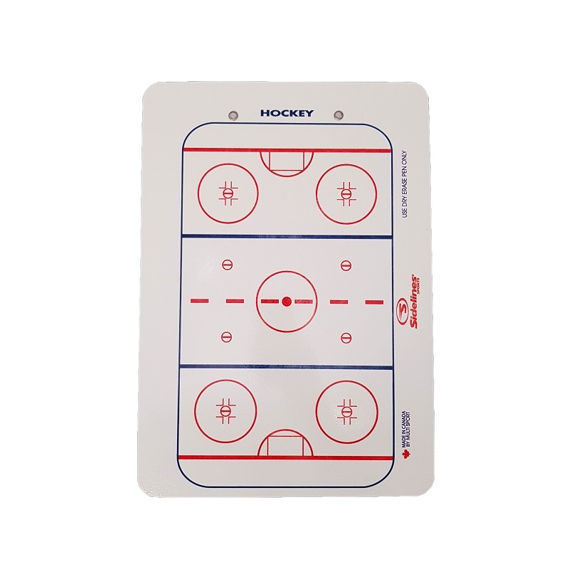 SIDELINES Hockey Coaching Tactic Board 34cm x 24cm