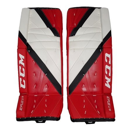 CCM Extreme Flex 5 PRO STOCK Intermediate Goalie Leg Pads