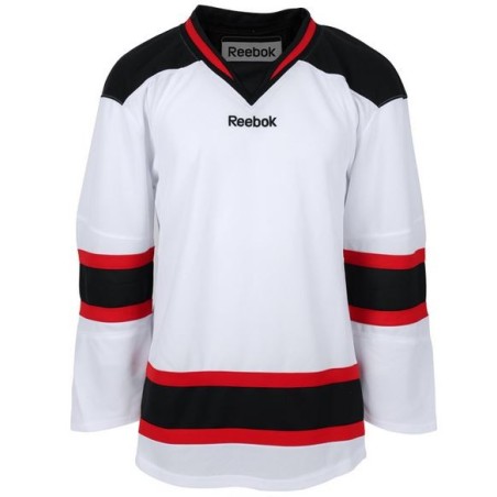 Reebok New Jersey Devils Edge Adult Хоккейная Майка Гостевая