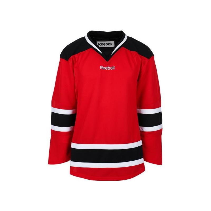 Reebok New Jersey Devils Edge Adult Хоккейная Майка Домашняя