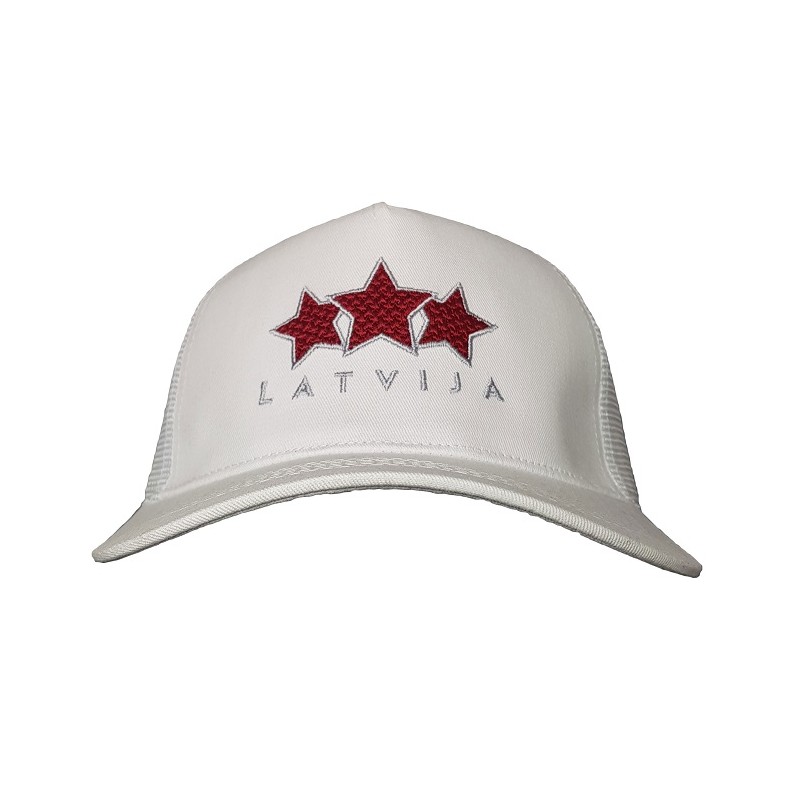 HOKEJAM.LV Latvija Three Star Snapback Vasaras Cepure