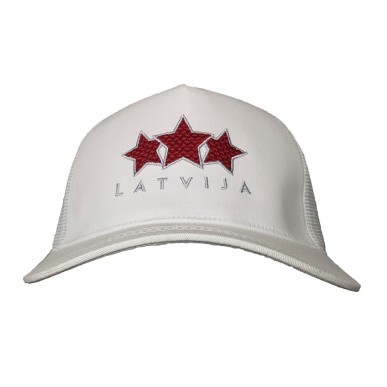 HOKEJAM.LV Latvija Three Star Snapback Vasaras Cepure