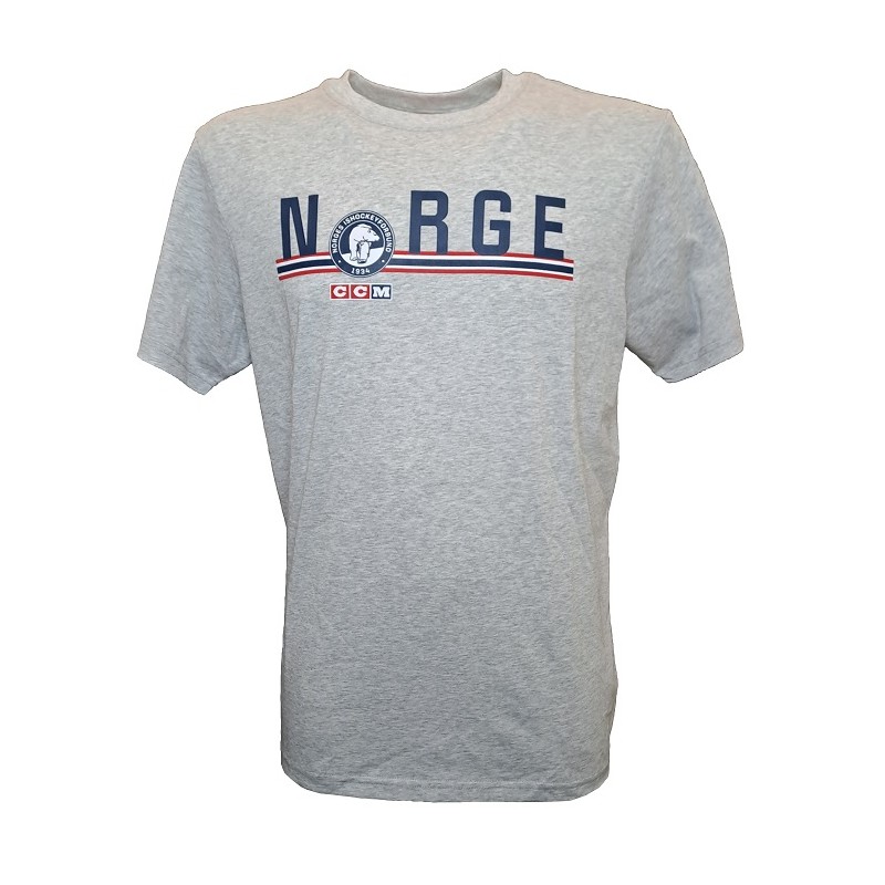 CCM Pieaugušo Flag Tee Norge Team T-krekls