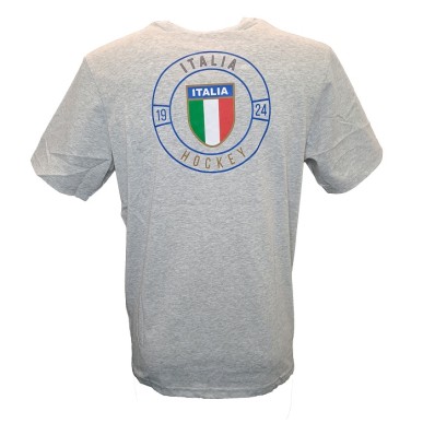 CCM Pieaugušo Flag Tee Back Print Italy Team T-krekls