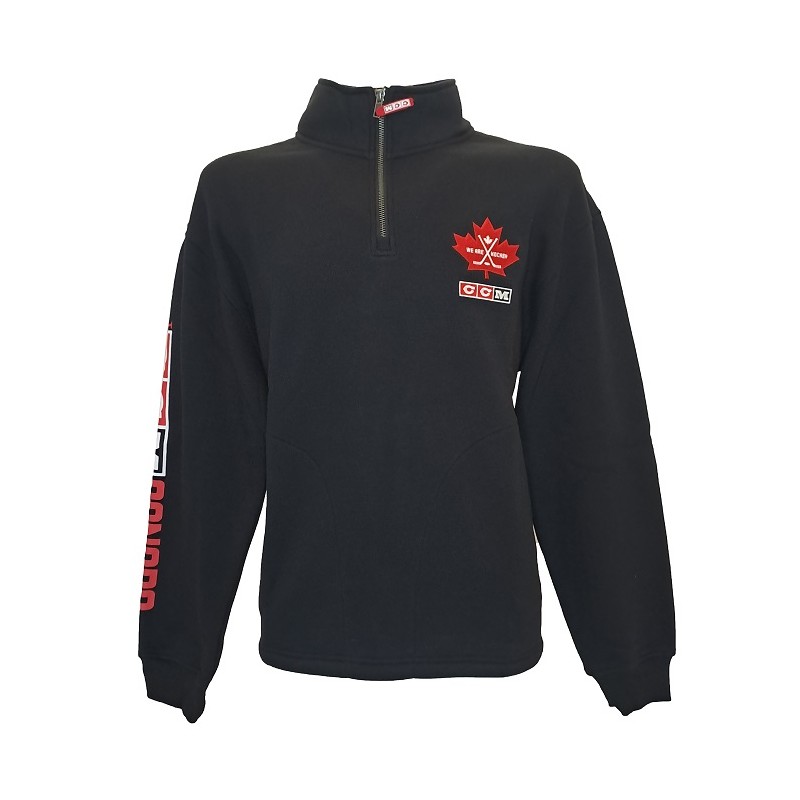 CCM Sr. Crew We Are Hockey Canada 1/4 Zip Толстовка