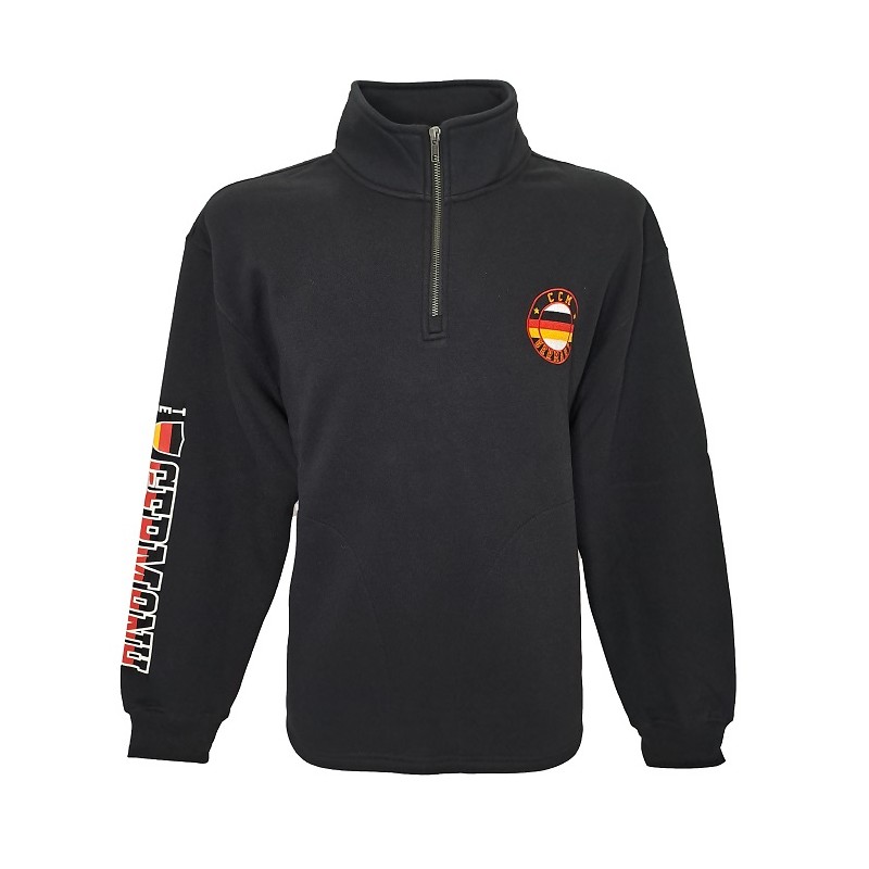 CCM Pieaugušo Germany Crew 1/4 Zip Džemperis