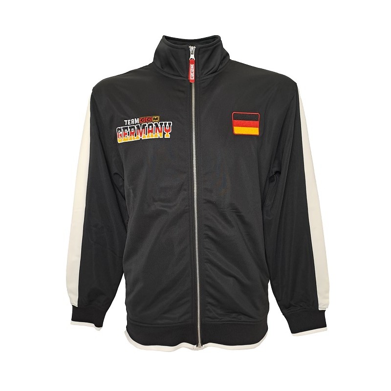 CCM Pieaugušo Team Germany Full Zip Džemperis