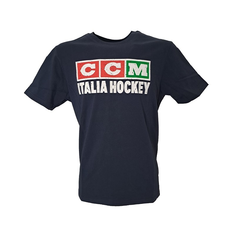 CCM Pieaugušo Flag Tee Italia Team T-krekls