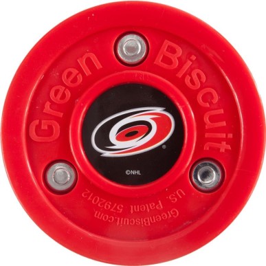 Green Biscuit Carolina Hurricanes Off Ice Шайба