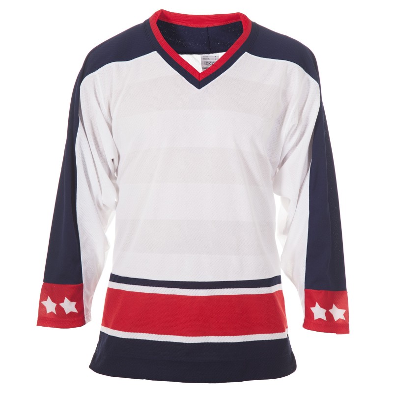 CCM Columbus Blue Jackets Adult Майка для Тренировок Гостевая