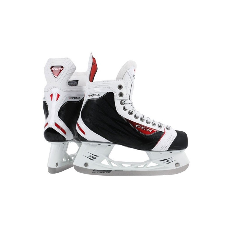 CCM RBZ 75 White LE Junioru Hokeja Slidas