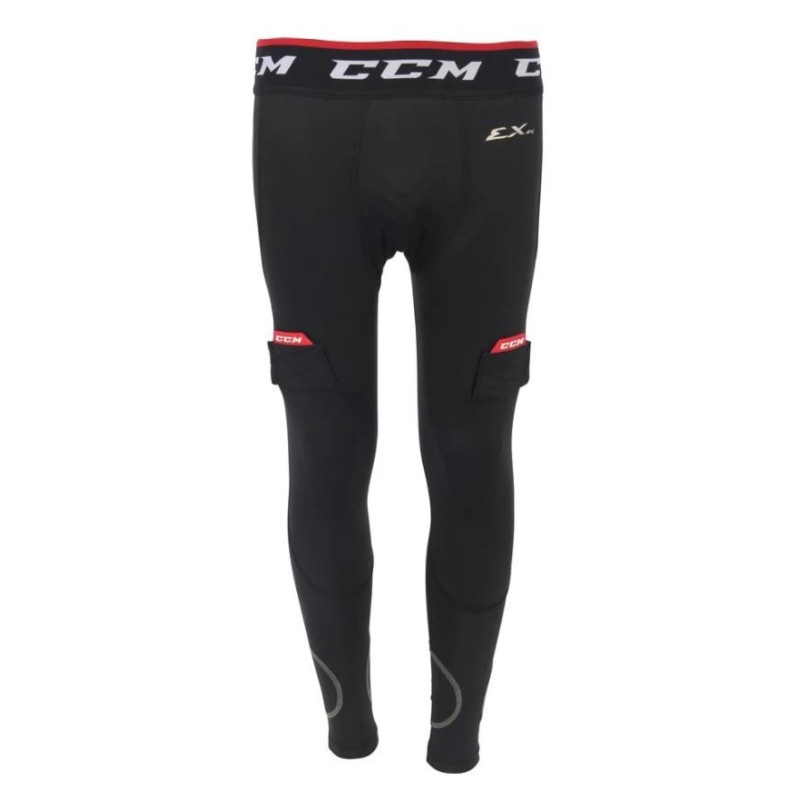 CCM Cut Resistant Senior Compression Pants with Jock