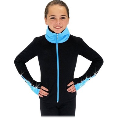 Chloe Noel JS883P Youth Elite Polartec Fleece Contrast Daiļslidošanas Jaka