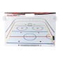 FOX 40 Deluxe Pro Clipboard + Rigid Kit International Hockey Coaching Board Hokeja Taktikas Dēlis