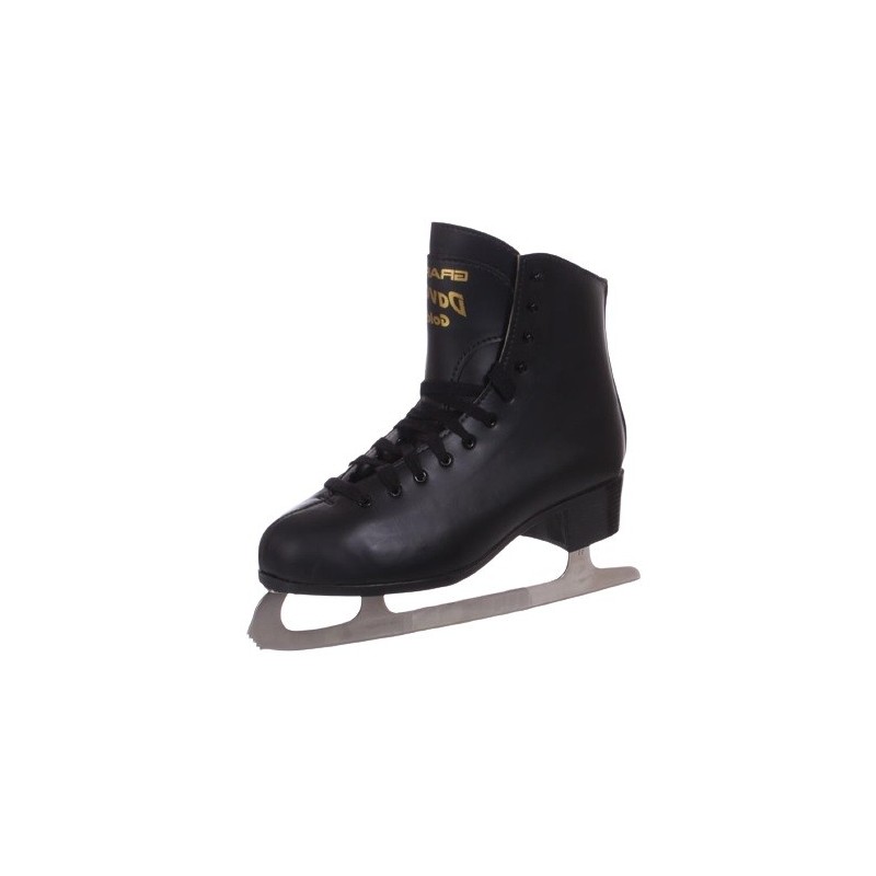 GRAF Davos Gold Black Girls Figure Skates