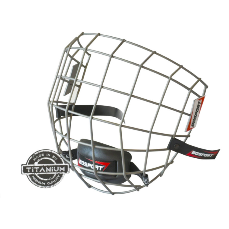 BOSPORT Titanium Youth Ice Hockey Helmet Cage