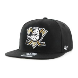 BRAND 47 Anaheim Ducks No Shot Snapback Vasaras Cepure H-NSHOT25WBP-BKF