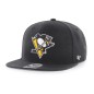 BRAND 47 Pittsburgh Penguins No Shot Snapback Vasaras Cepure H-NSHOT15WBP-BK