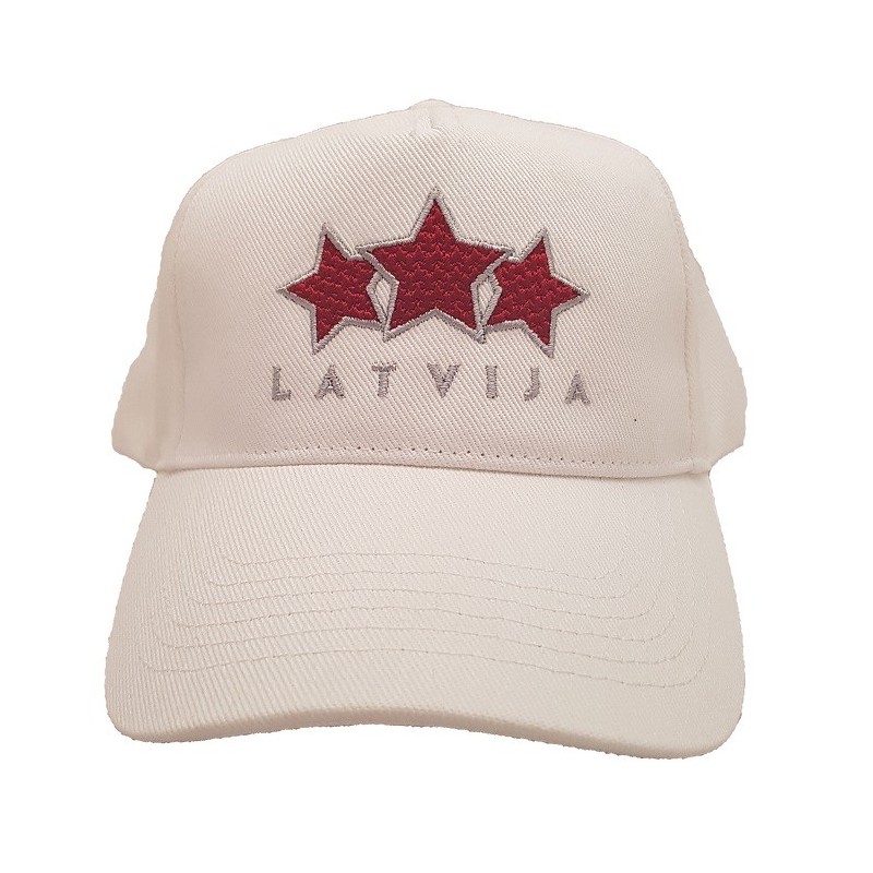 HOKEJAM.LV Latvija Three Star Strapback Vasaras Cepure