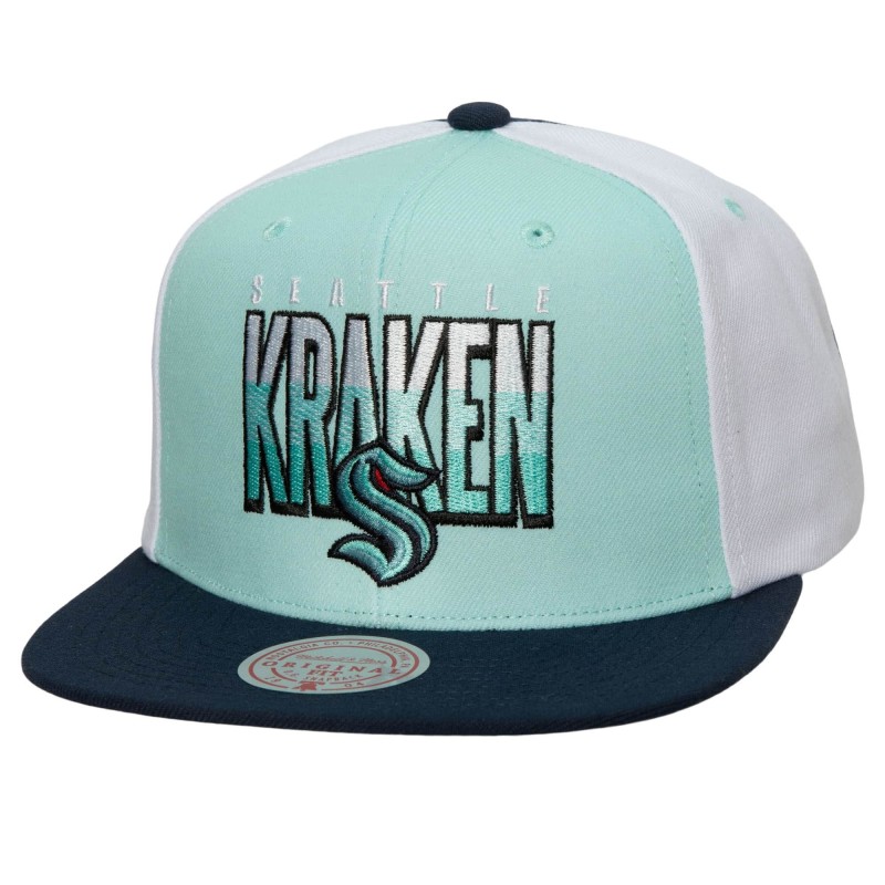 MITCHELL & NESS Seattle Kraken NHL Billboard 2 Snapback Vasaras Cepure