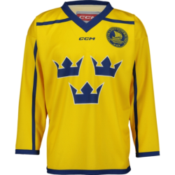 CCM Junior Sweden Tre Kronor Replica Fan Jersey