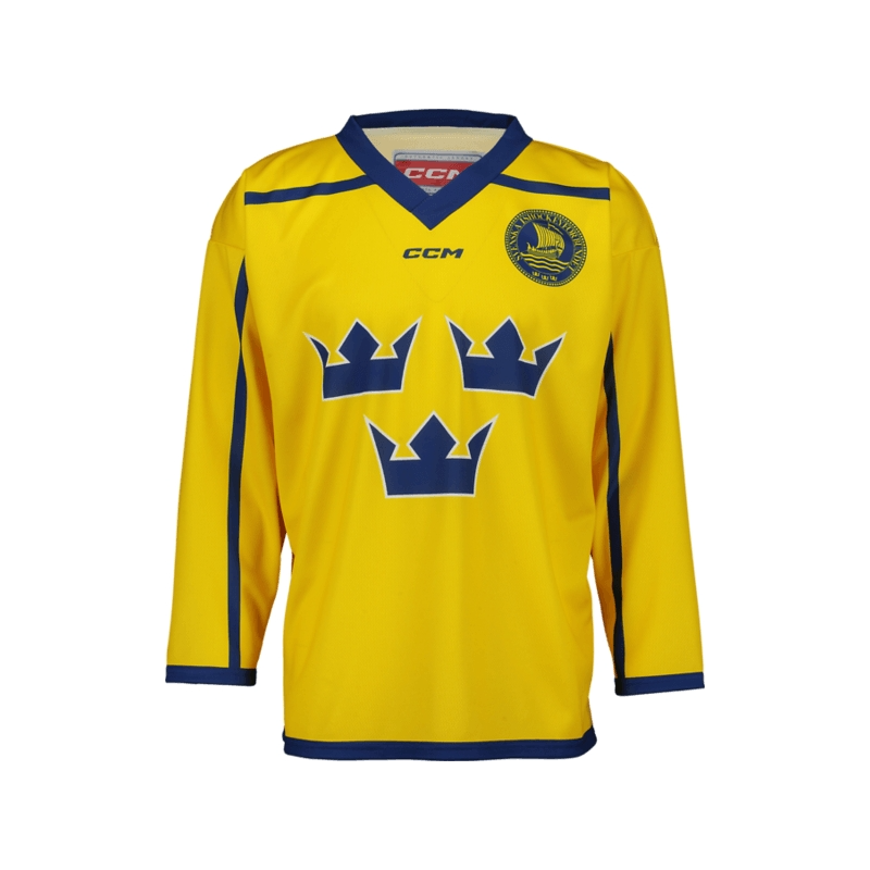 CCM Junior Sweden Tre Kronor Replica Fan Jersey