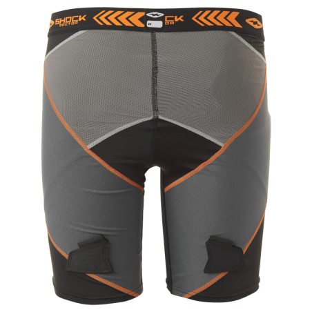 SHOCK DOCTOR Pieaugušo X-Fit Cross Hokeja Kompresijas Šorti ar Aircore Hard Cup Spenzūru SD30160