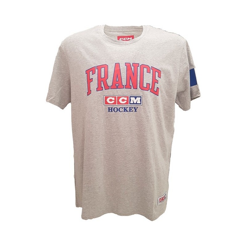 CCM SS Tee France Senior T-Shirt