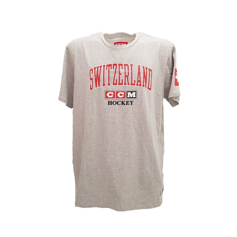 CCM SS Tee Switzerland Senior T-Shirt