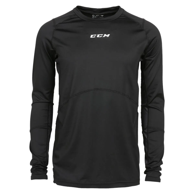 CCM Grip Junior Long Sleeve Compression Shirt