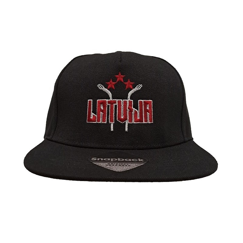 Pieaugušo Latvija Trīszvaigžņu Cepure Snapback