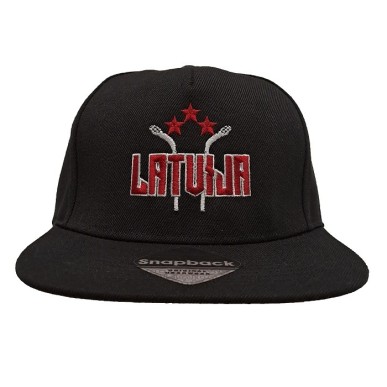 Pieaugušo Latvija Trīszvaigžņu Cepure Snapback