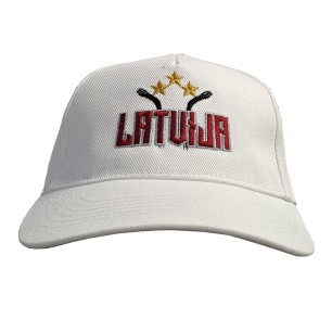 Adult Latvia Three Star Strapback